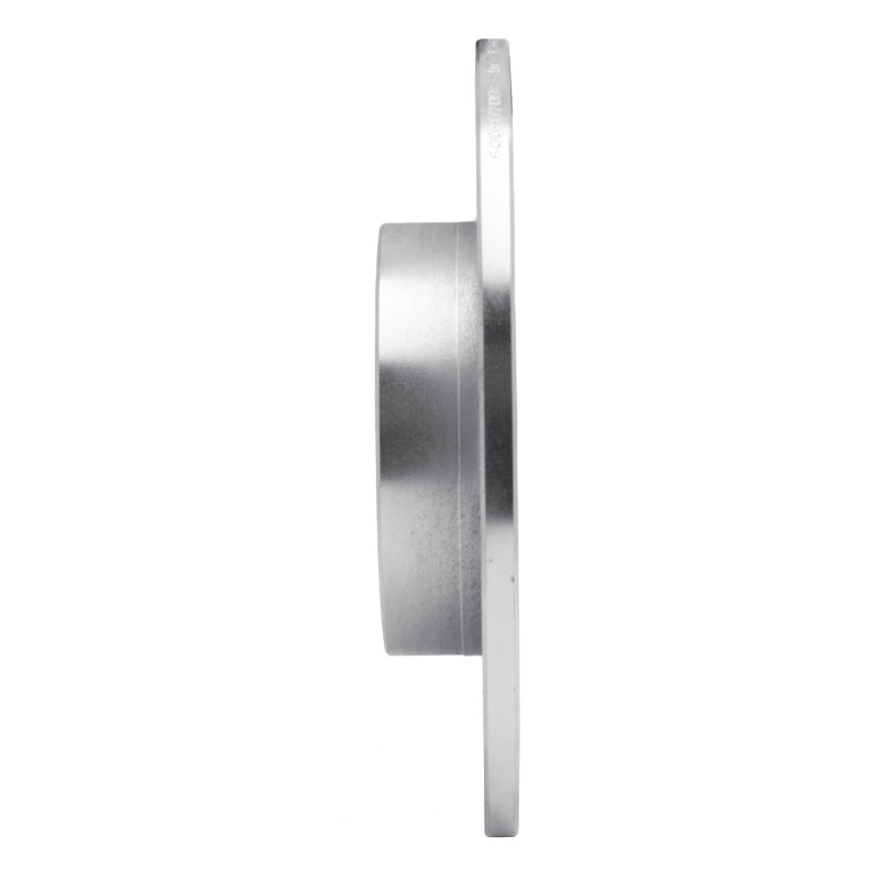 Fiat 500E Brake Rotor (1) - Rear Left - R1 Concepts - Drilled & Slotted - Silver - `13-`19